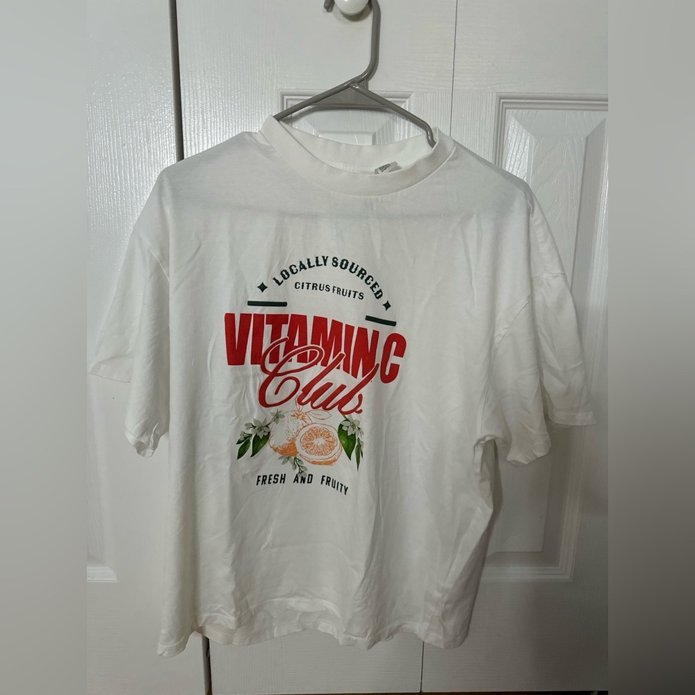 Oversized Vitamin C Club Graphic Tee